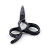 Damascus Matte Black Cutting Scissor Lefties (6566996312125)