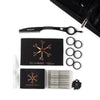 Matsui Rose Gold Aichei Mountain Offset Scissor Thinner Combo accessories (1407835734077)