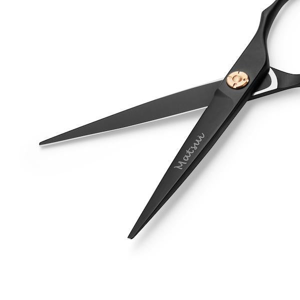 Matsui Precision Matte Black Scissor & Thinner Combo (8961356368)