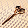 Hairdressing Scissors &lt;strong&gt;Matsui Rose Gold Aichei Mountain&lt;/strong&gt; Offset (1407864406077)