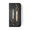 Matsui Rose Gold VG10 Limited Edition Offset Scissor Thinner Combo (1406164664381)