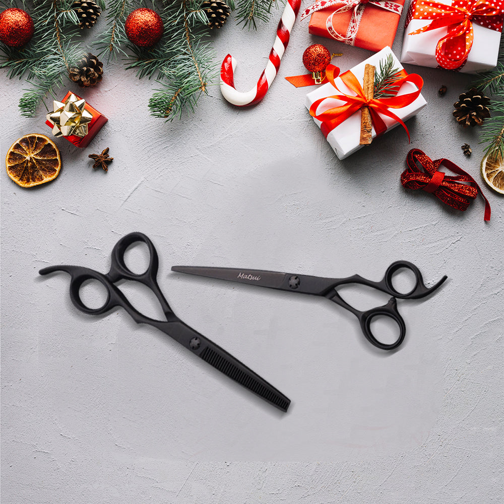 12th Day of Christmas: Matsui Matte Black Scissor & Thinner Combo