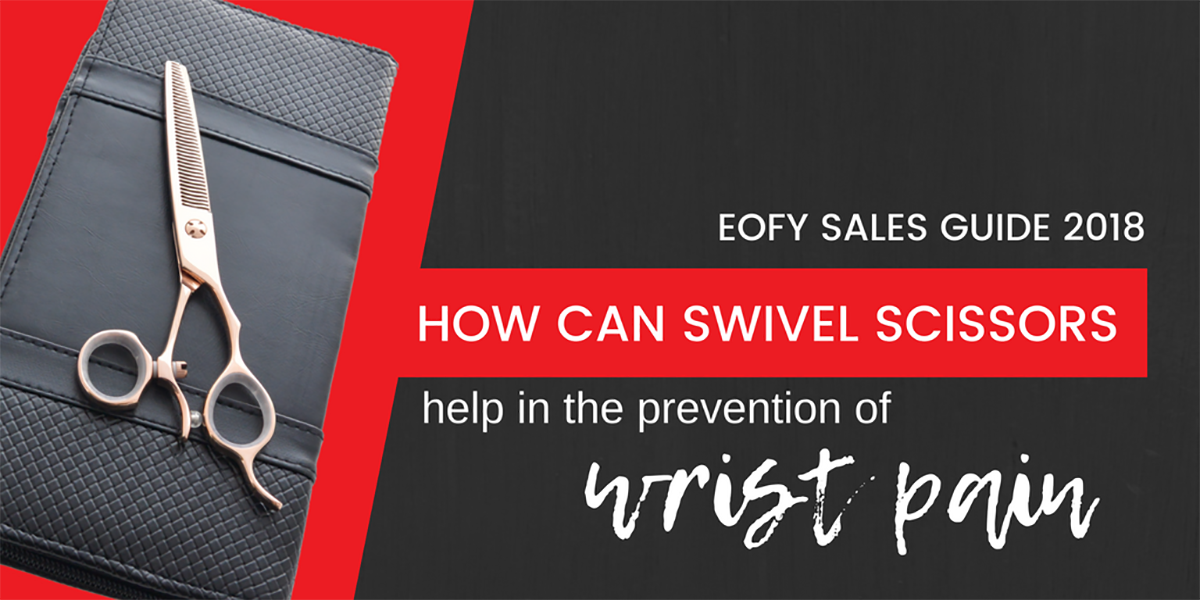 Reduce Hairdresser Wrist Pain With Swivel Shears