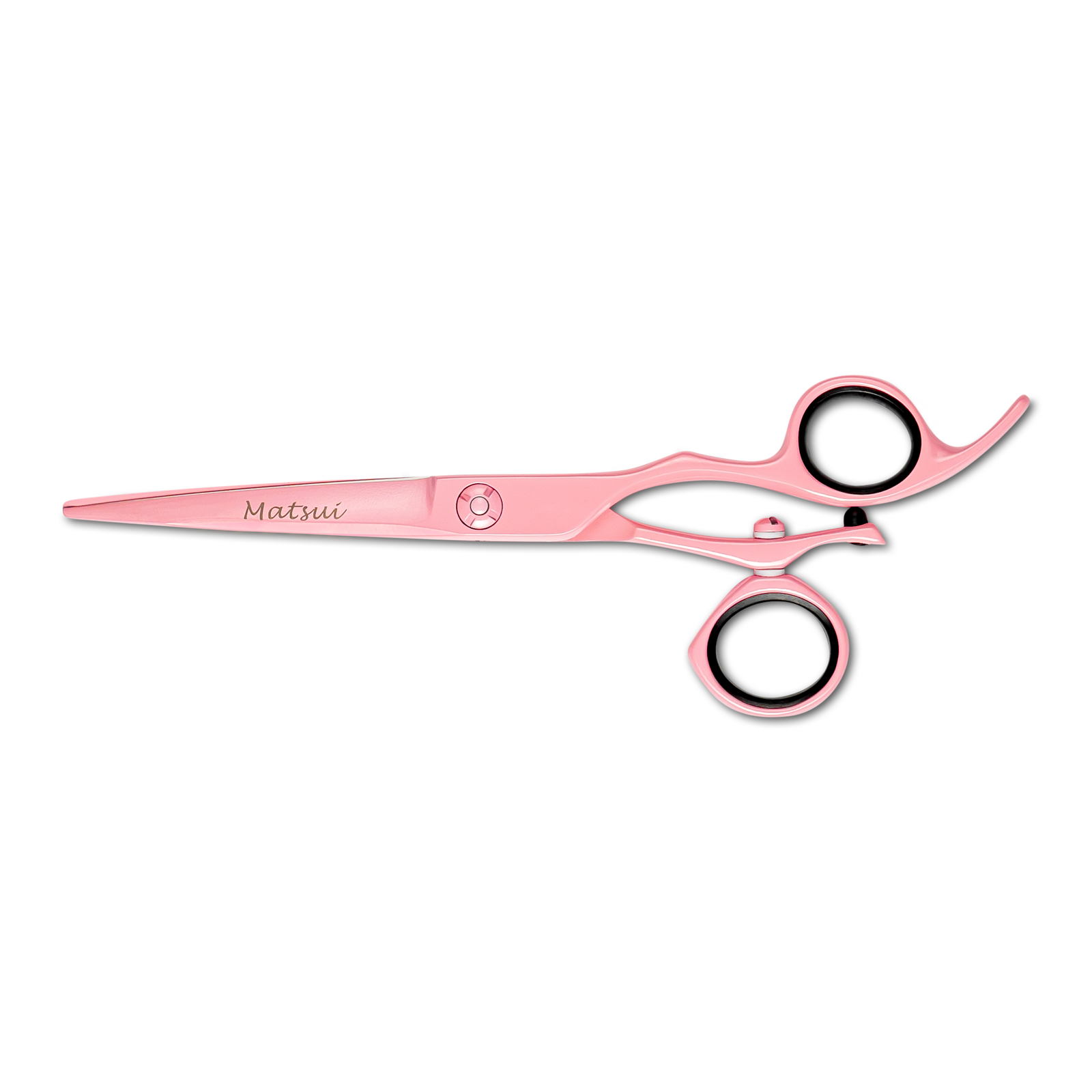 Matsui Pastel Pink Swivel Hairdressing Scissors Twin Set