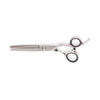 Matsui Lightweight Classic Silver Offset Thinning Scissor (7220873592893)