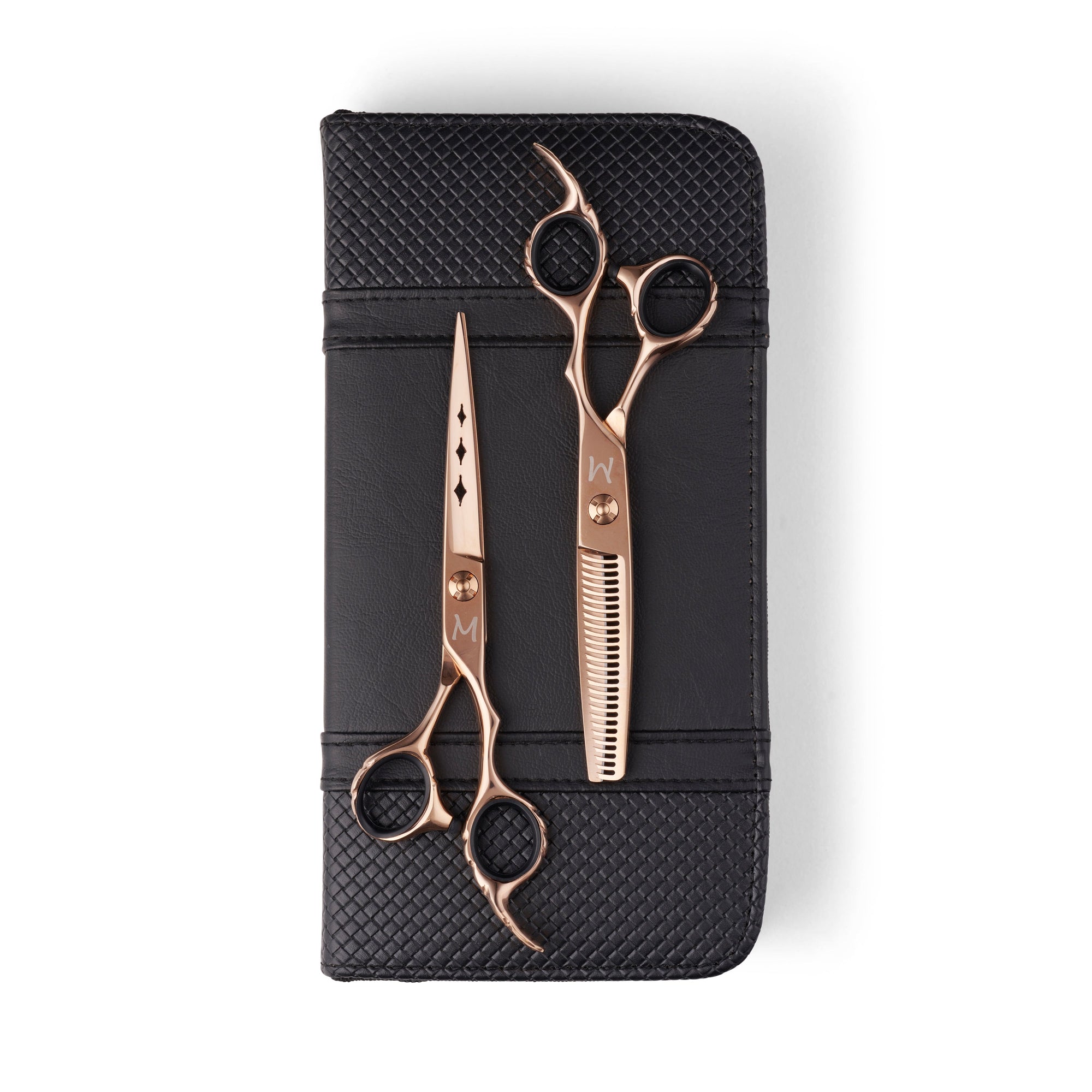 Lefty Ergo Diamond Rose Gold Scissor Thinner Combo