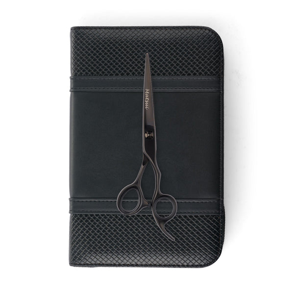 Matsui Lightweight Classic Matte Black Offset Cutting Scissor Scissor
