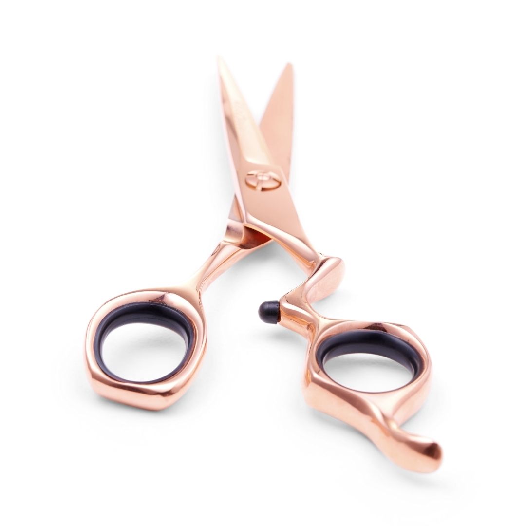 Matsui Classic Ergo Support Scissor Rose Gold Thinner Triple Set (6550067642429)