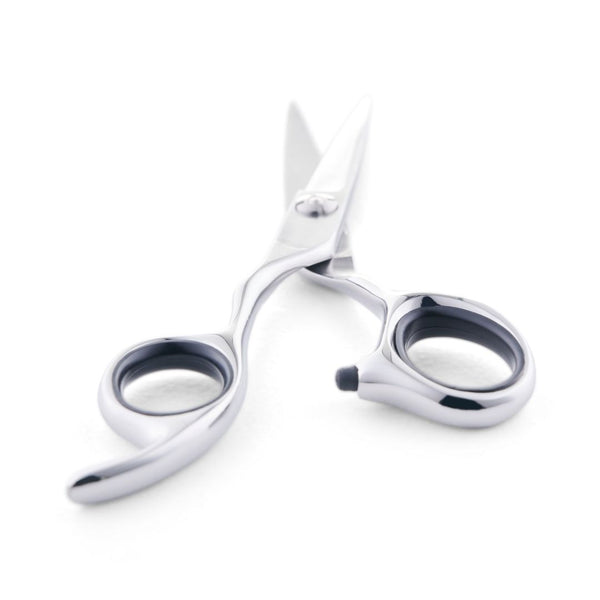 Lefty Damascus Silver Offset Triple Set - Scissor Tech Australia