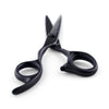 Damascus Matte Black Cutting Scissor Lefties (6566996312125)