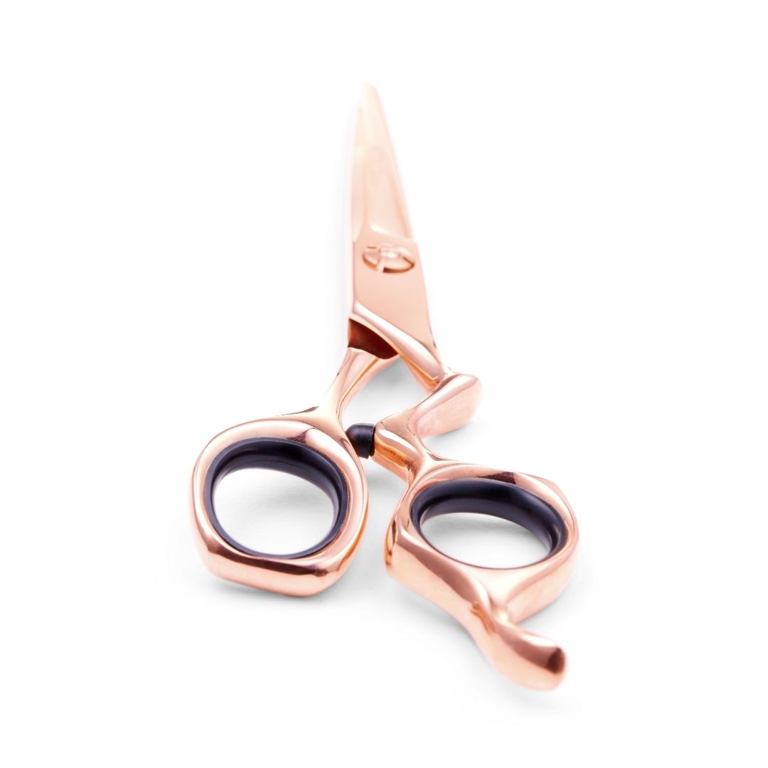 Matsui Classic Ergo Support Scissor Rose Gold Thinner Triple Set (6550067642429)
