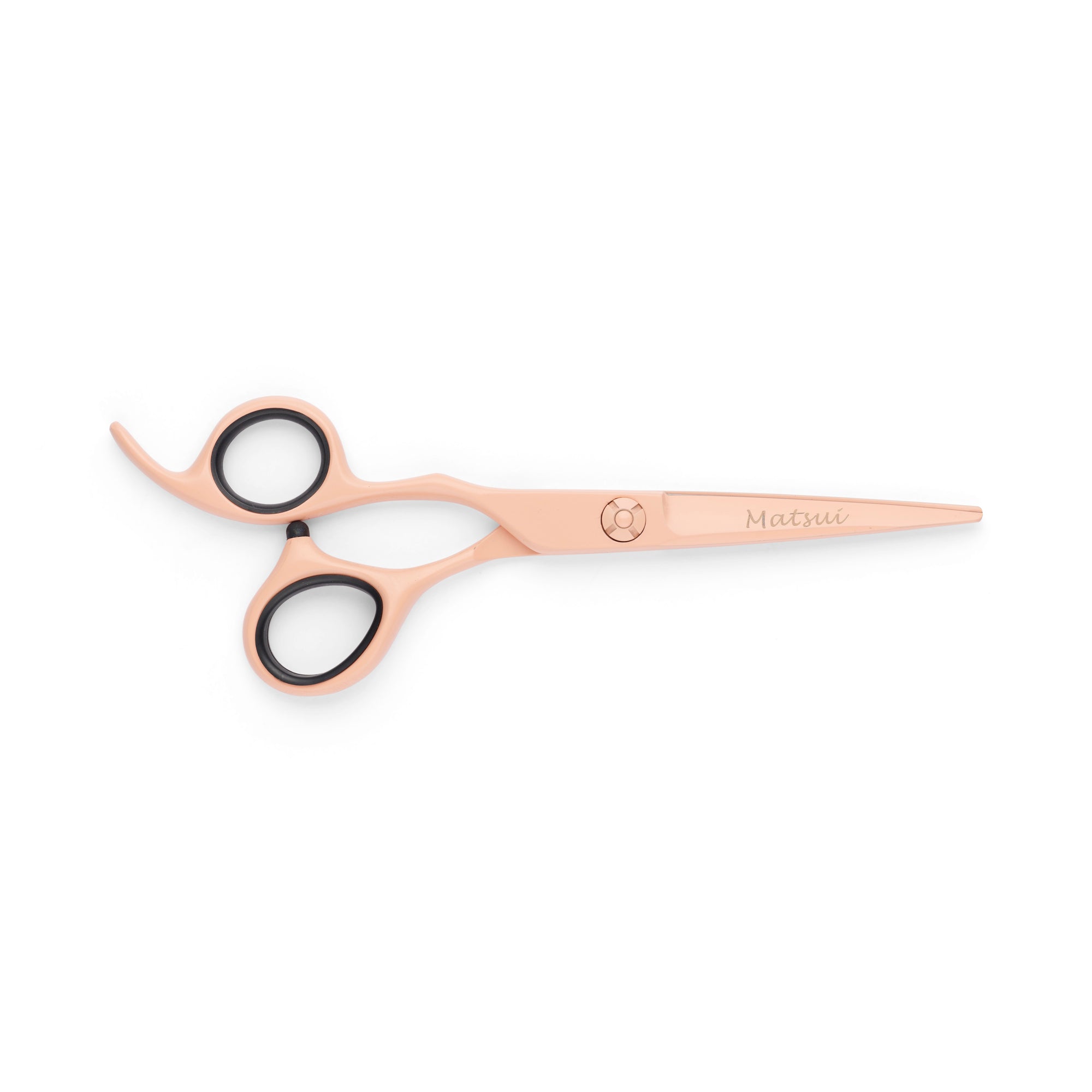 Lefty Matsui Pastel Peach Combo Hairdressing Scissors (6941216079933)