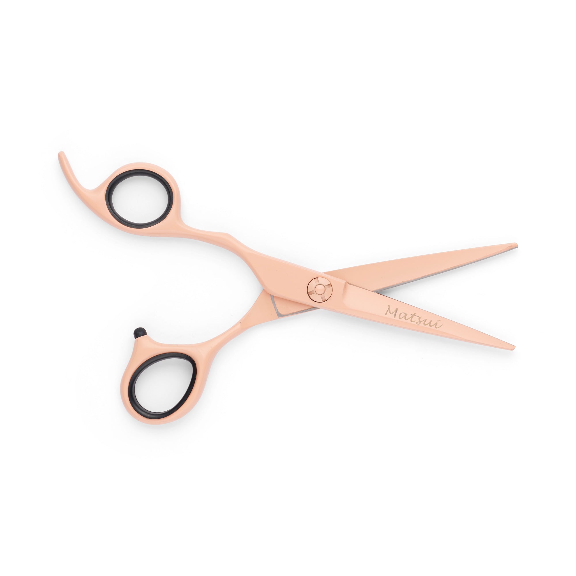 Lefty Matsui Pastel Peach Hair Scissors Triple Set (6941224140861)