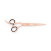 Lefty Matsui Pastel Peach Combo Hairdressing Scissors (6941216079933)