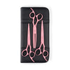 Matsui Pastel Pink Hairdressing Scissors Triple Set (6623036670013)