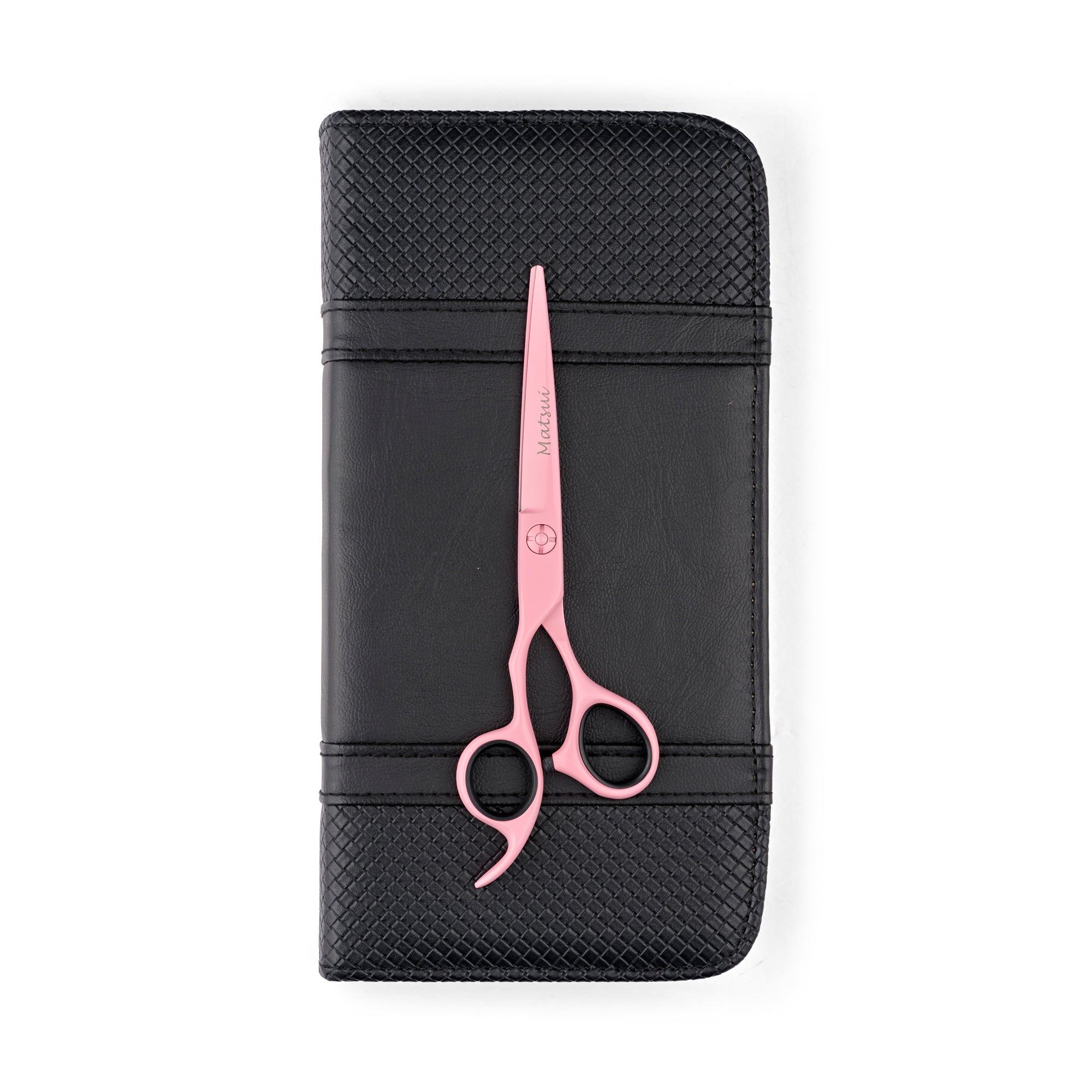 Lefty Matsui Pastel Pink Hair Cutting Scissor (6940383969341)