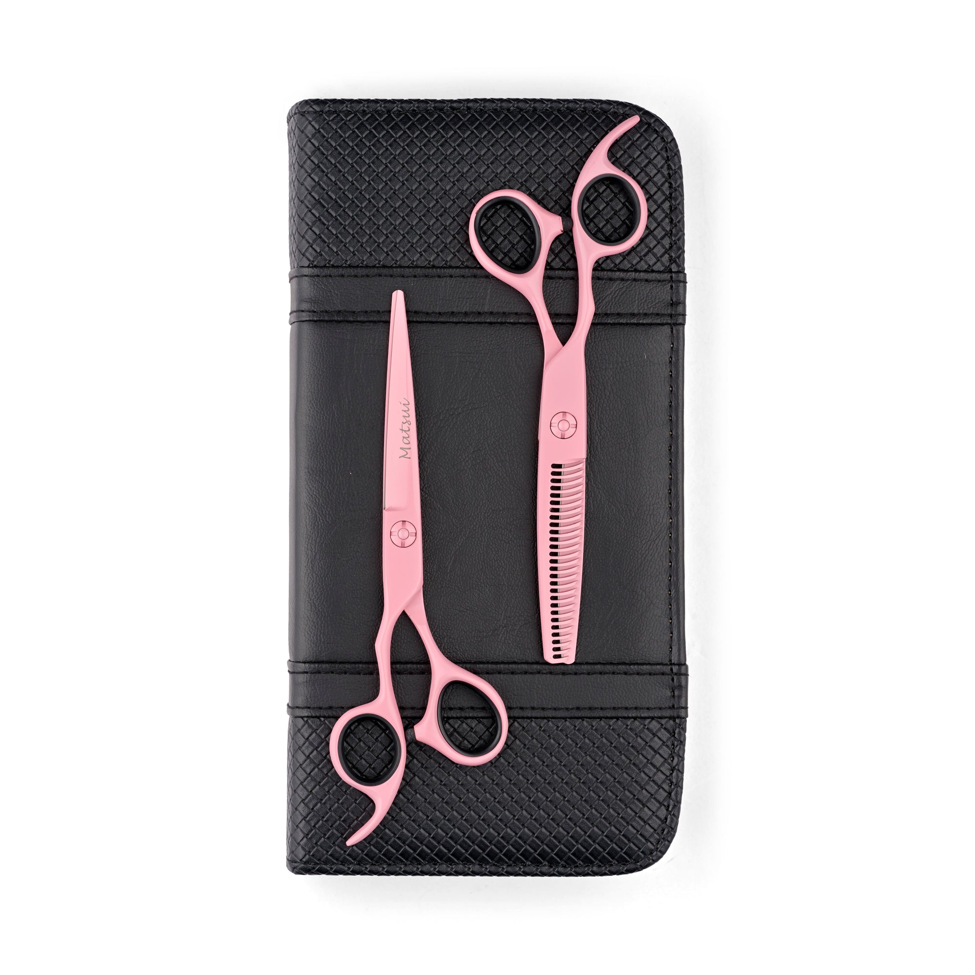 Lefty Matsui Pastel Pink Hair Scissors Combo (6941176070205)