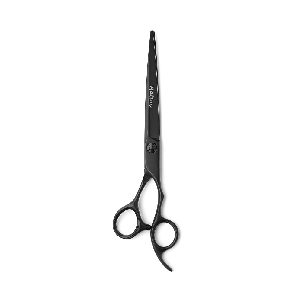 Matsui Matte Black Samurai Barbers Thinning and Blending Triple Set (1694127095869)