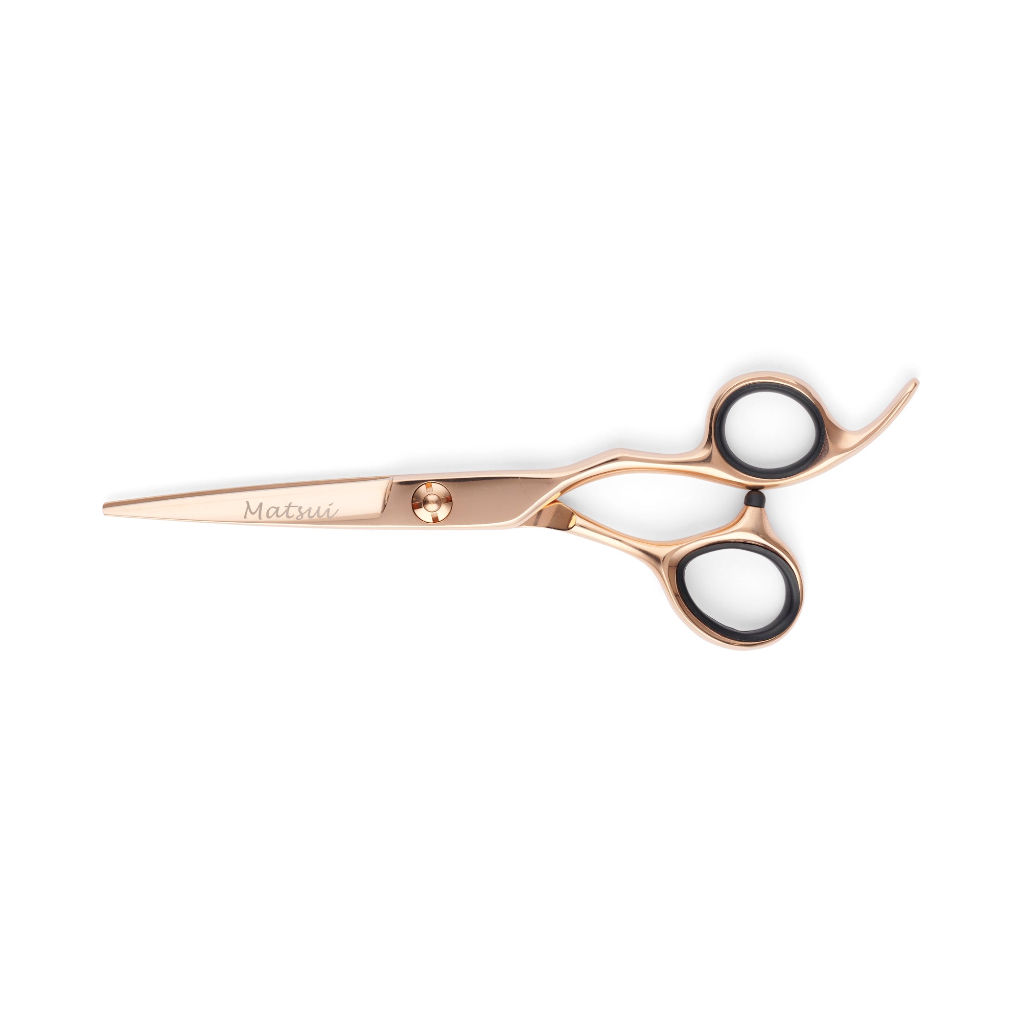 Matsui Lightweight Classic Offset Rose Gold Cutting Scissor (6972742828093)