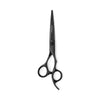 2020 Matsui Matte Black Damascus Offset Scissors (1828549001277)