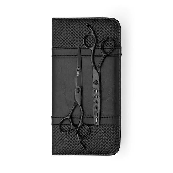 Gloss Black Scissor Thinner Combo - Limited Edition (4847648964669)