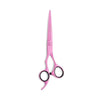 Lefty Matsui Neon Pink Offset Scissors (4859510882365)