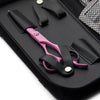 Lefty Matsui Neon Pink Offset 5.5 inch Scissor Thinner combo (4366258667581)