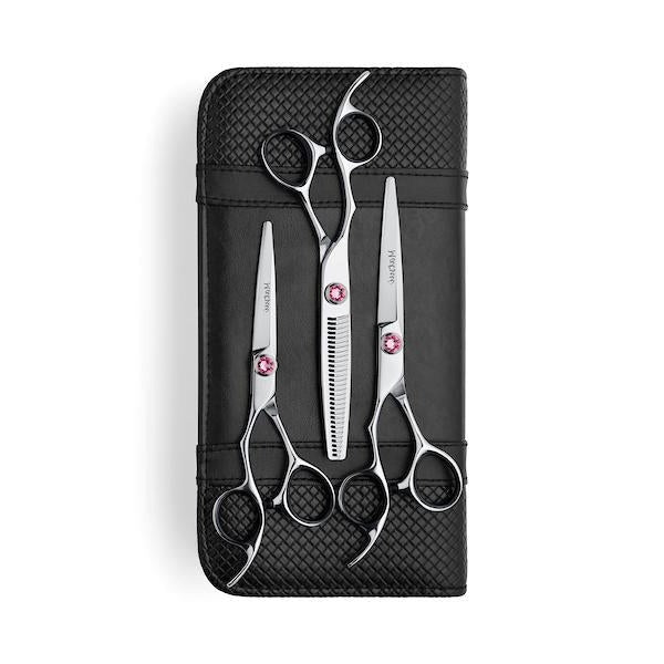 2022 Lefty Matsui Swarovski Elegance Pink Scissors, Triple Set (Limited Edition) (4533450342461)
