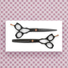 The Latest Precision Matte Black Hair Scissors &amp; Thinner Combo (6798659190845)