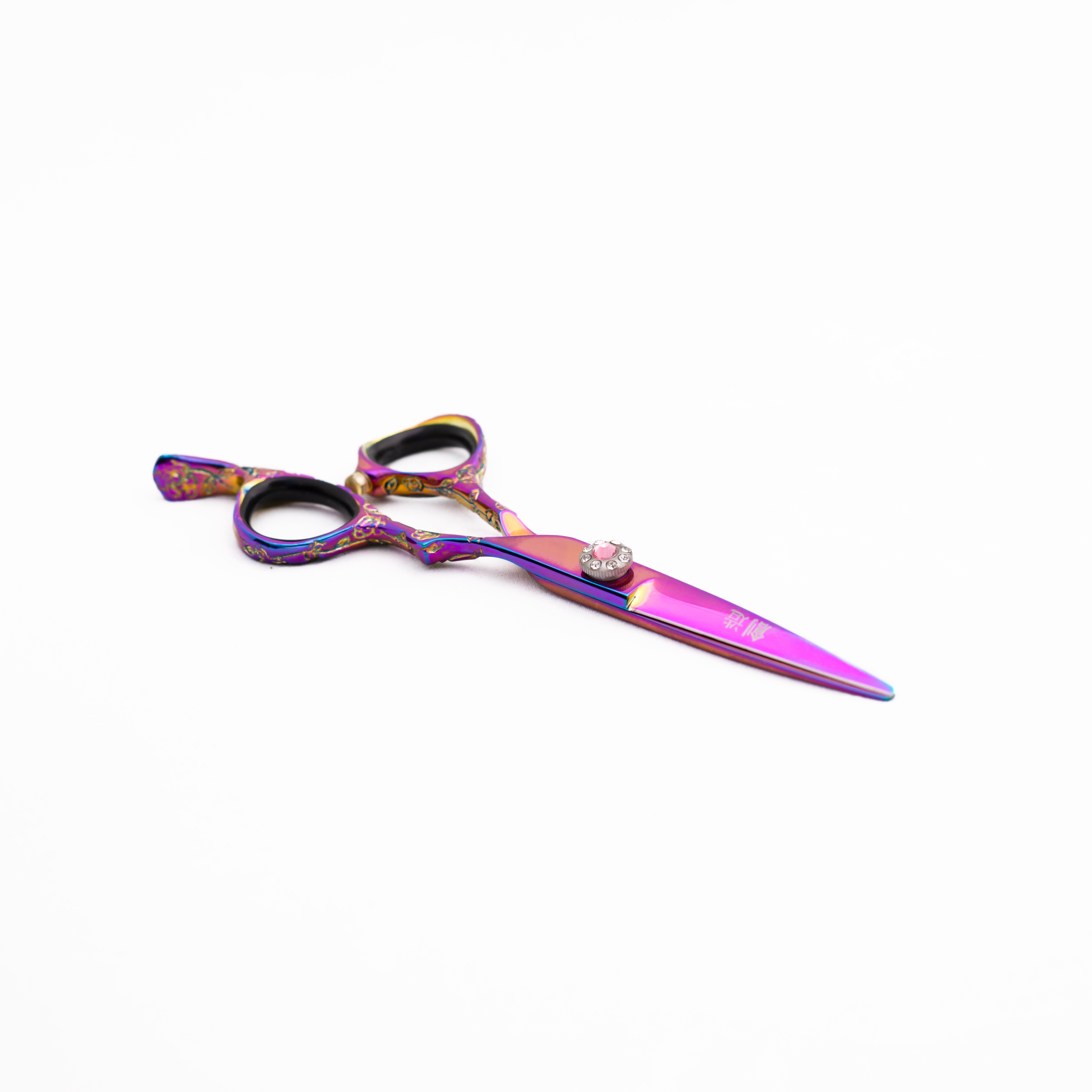 Sozu Essentials Pink Rainbow Hair Scissor Thinner Combo - Scissor Tech ...
