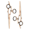 Matsui Rose Gold Swivel Hairdressing Scissors Twin Set (6727903543357)