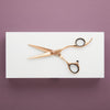 Matsui Rose Gold VG10 Limited Edition Offset Scissor Thinner Combo (1406164664381) (4859155644477)