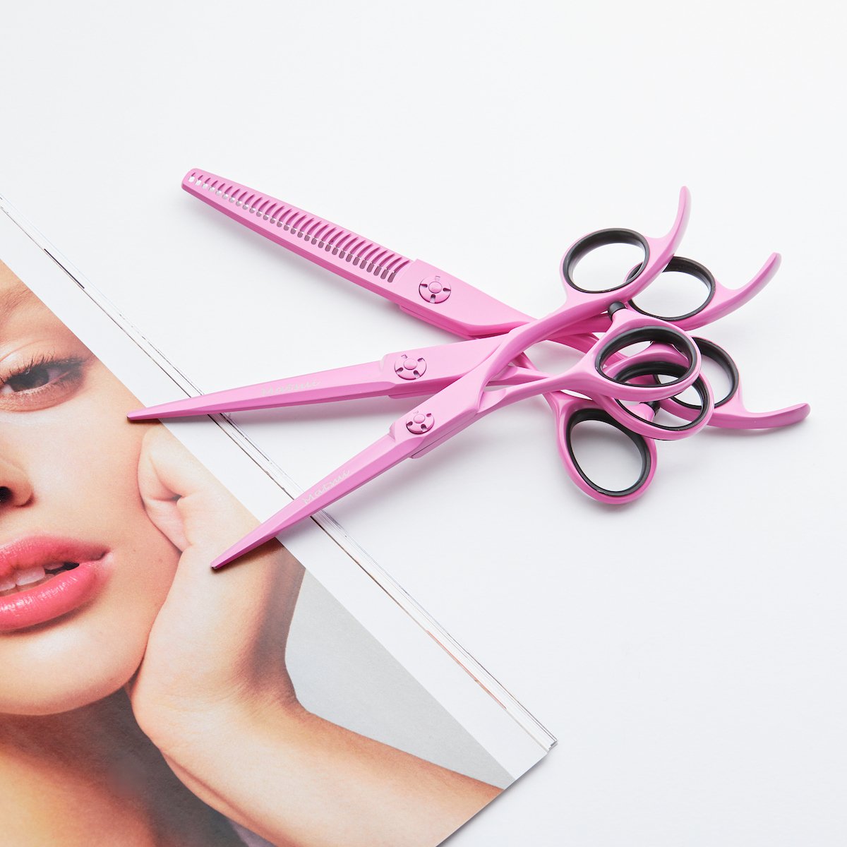 Matsui Neon Pink Offset Triple Set - Scissor Tech Australia