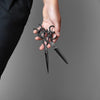 Matsui Matte Black Swivel Scissor Thinner Combo (9349427024)