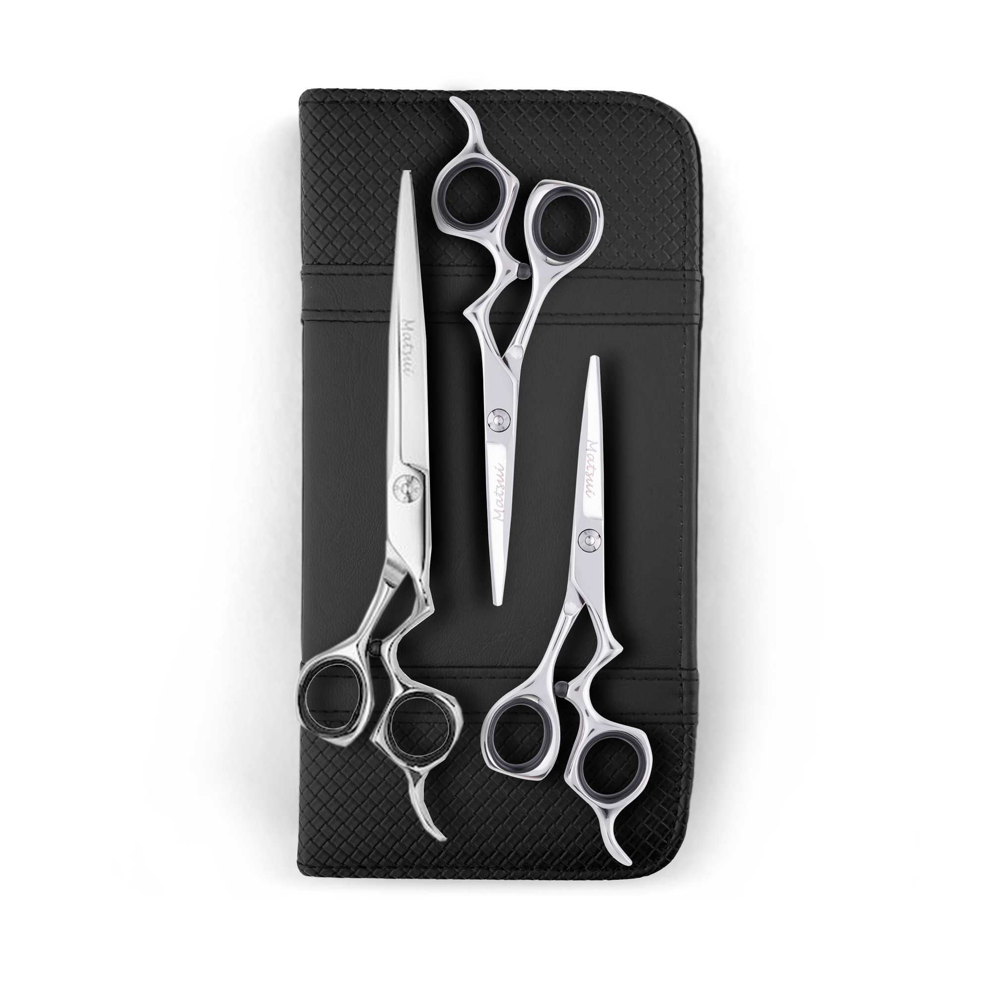 Matsui Classic Ergo Support Scissor Silver Triple Set (6550067380285)