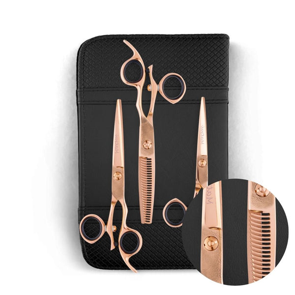 Matsui Ultimate Swivel Rose Gold Triple Set - Scissor Tech Australia