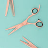 Lefty Matsui Pastel Peach Hairdressing Scissor (6941207822397)