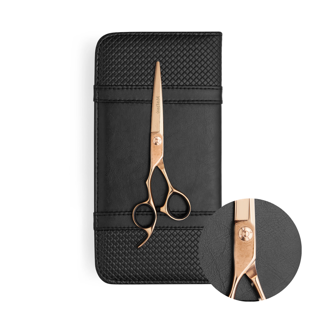 Damascus Rose Gold Cutting Scissor Lefty (6566999294013)