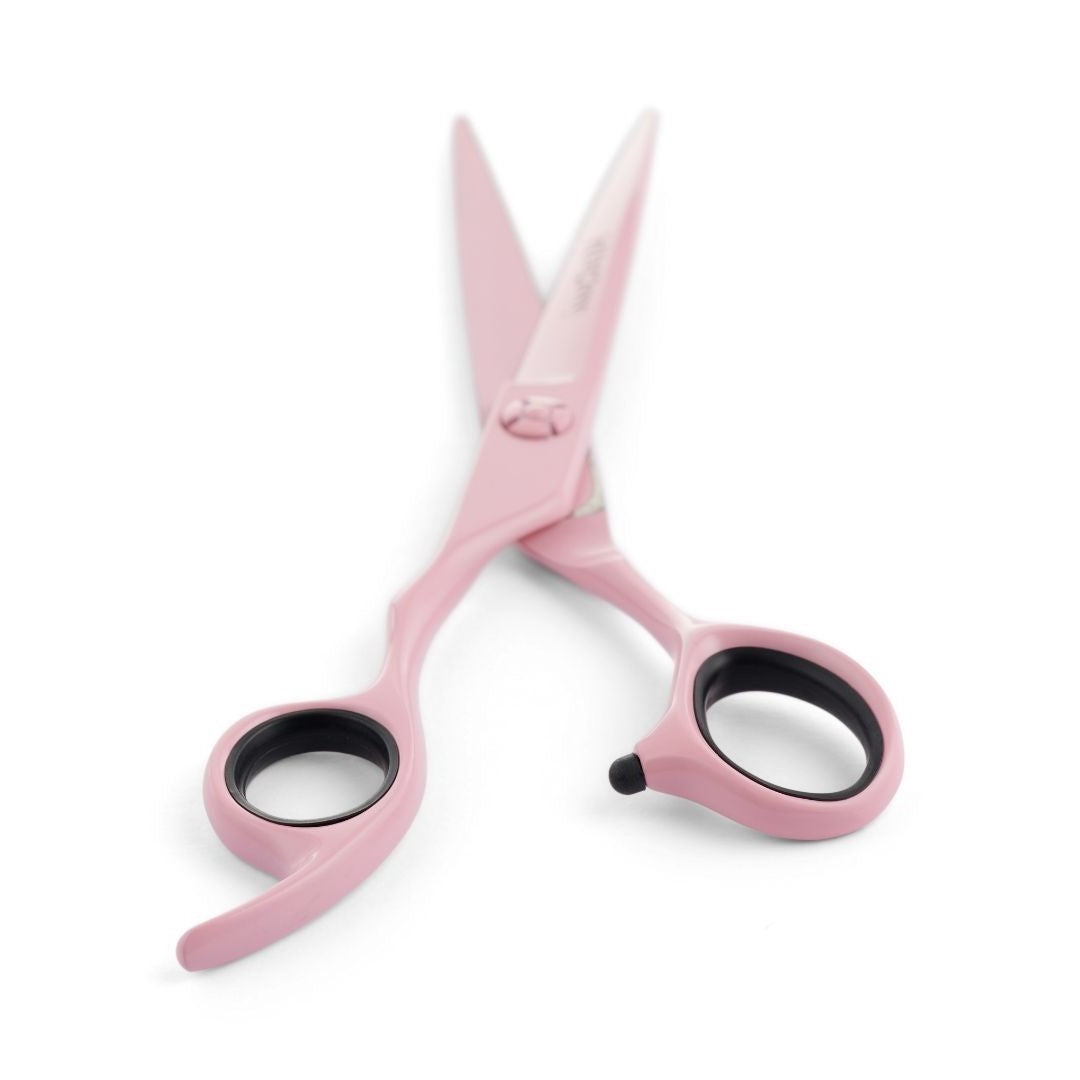 Lefty Matsui Pastel Pink Hair Cutting Scissor (6940383969341)